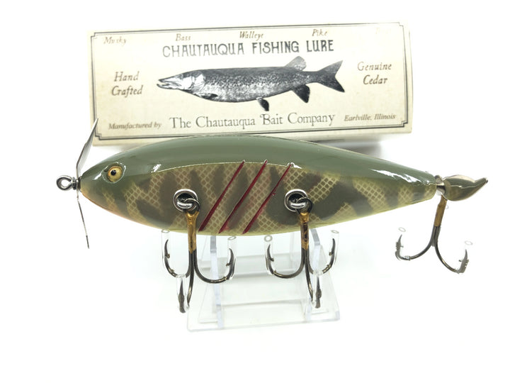 Chautauqua Custom Magnum Injured Minnow in Punkinseed 2020 Color