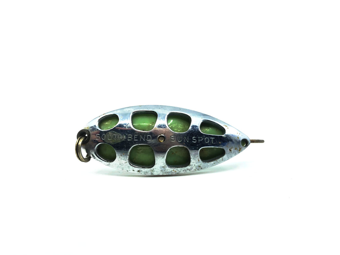South Bend Sun Spot Lure Green Color