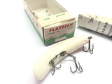 Helin Vintage Flatfish X4 WR White Red Color with Box and Paperwork