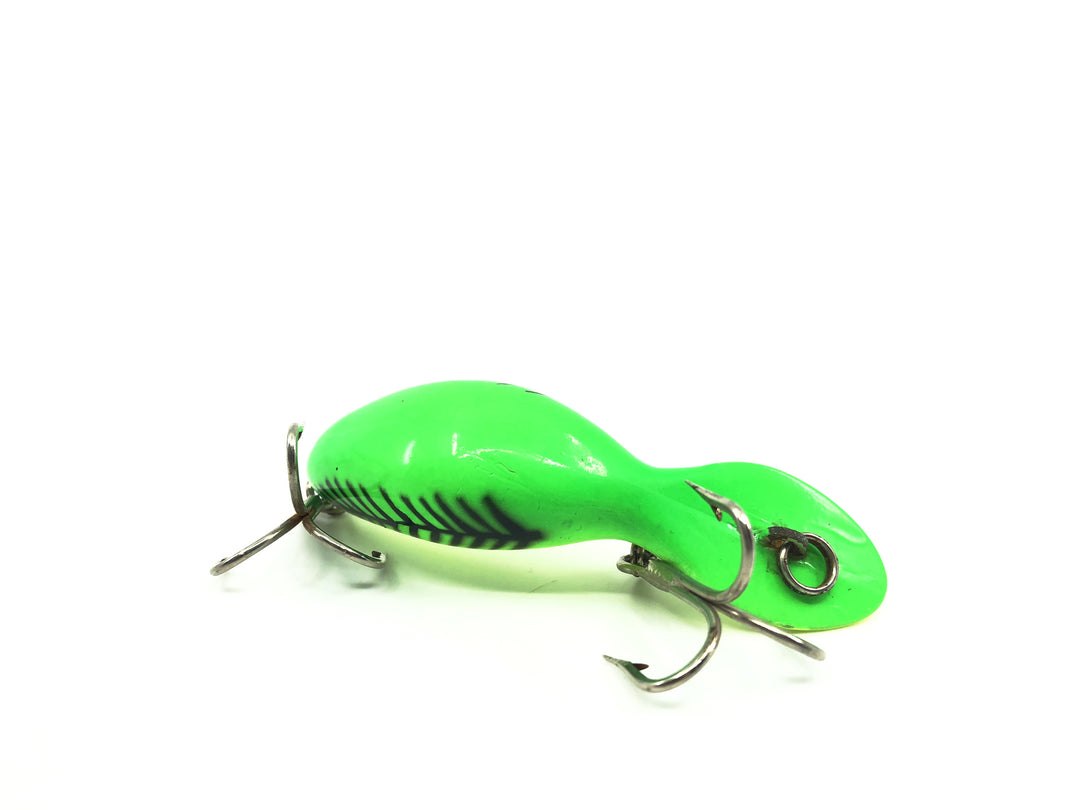 Heddon Magnum Tadpolly Spook FYB Green Alewife Black Ribs Color