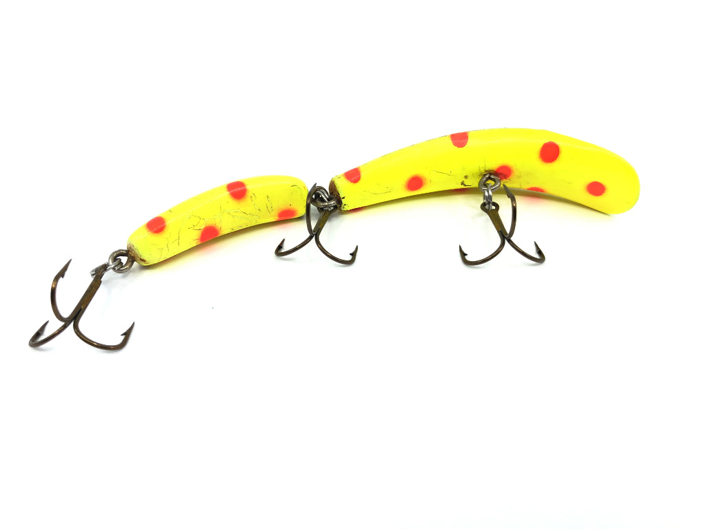Kwikfish Jointed K10J CHR Color Chartreuse Fluorescent Red Spots