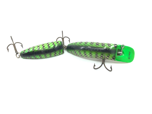 Luhr-Jensen Kwikfish K18J Jointed Green Tiger Pattern