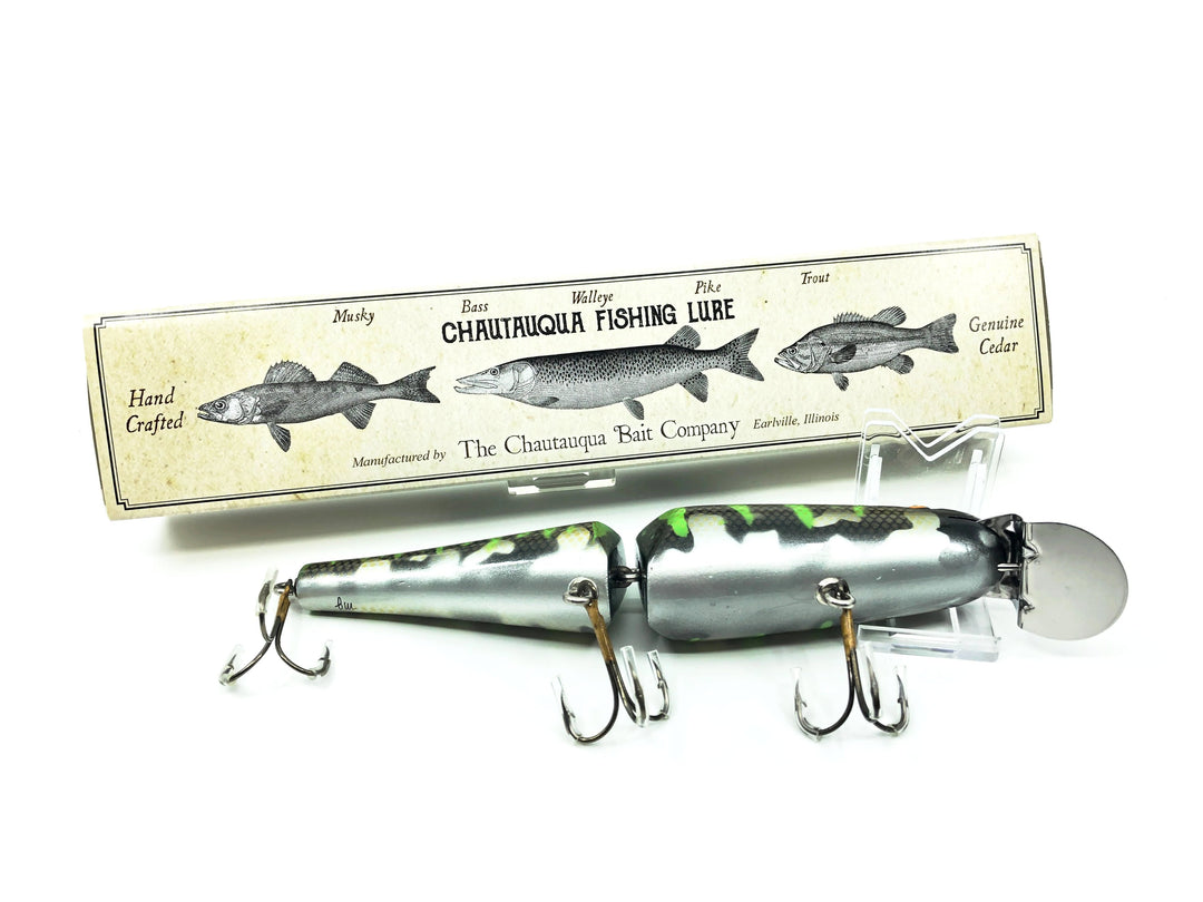 Jointed Chautauqua 8" Minnow Musky Lure Necromancer Custom Color