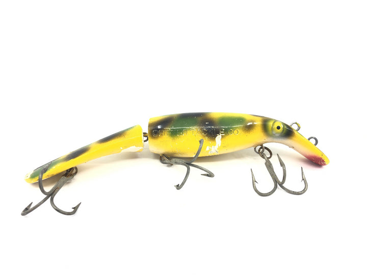 Drifter Tackle The Believer 8" Jointed Musky Lure Yellow and Green Color