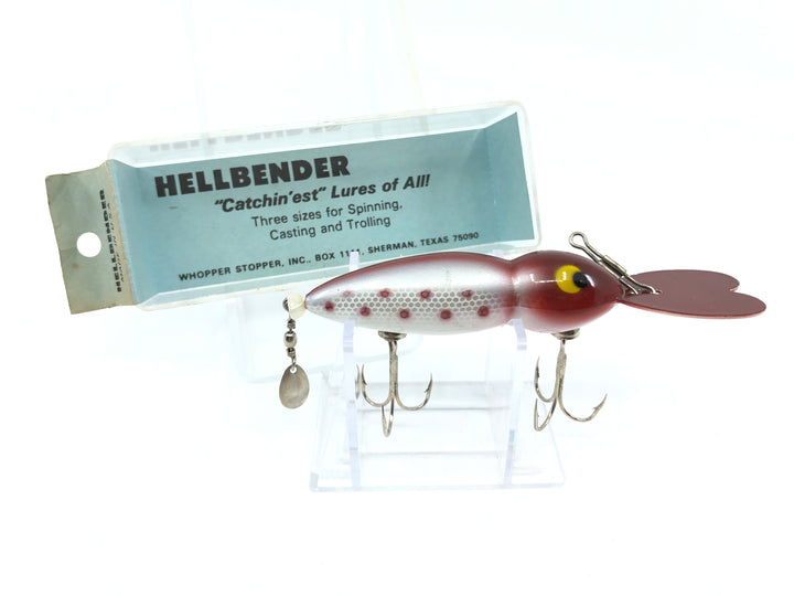 Whopper Stopper Hellbender 913 Brown Shad Minnow Color New with 1106 Box