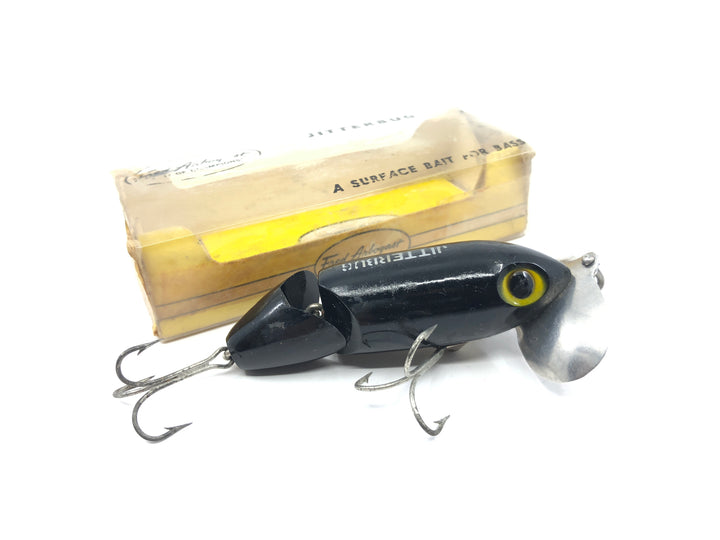 Arbogast Jointed Jitterbug Black Color with Box
