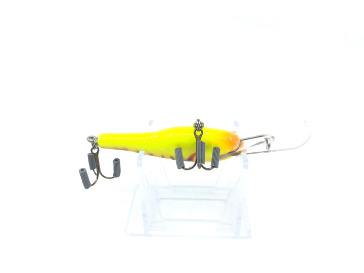 Unmarked Crankbait Orange and Yellow Tiger Color