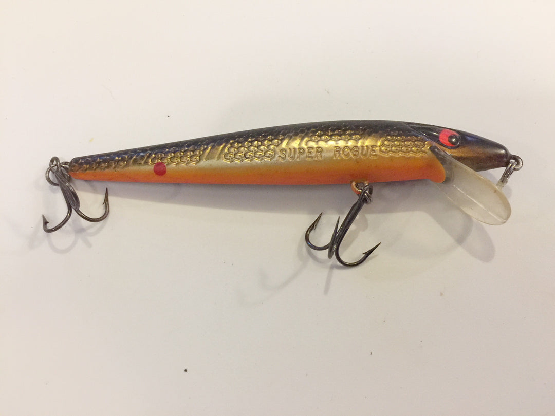 Smithwick Super Rogue Black Back, Gold Side, Orange Belly