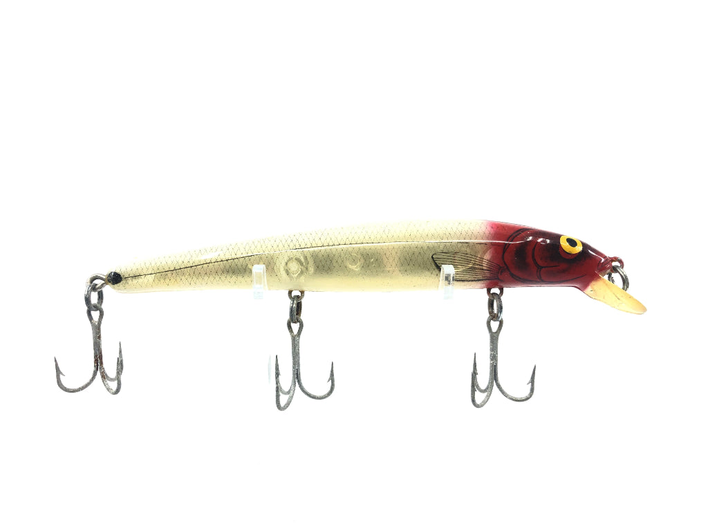 Bomber Heavy Duty Long A 16A XSIO4 Silver Flash/Red and White Screwtail