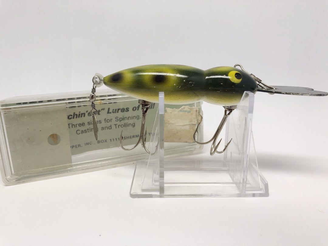 Old Hellbender Whopper Stopper Frog with Box 