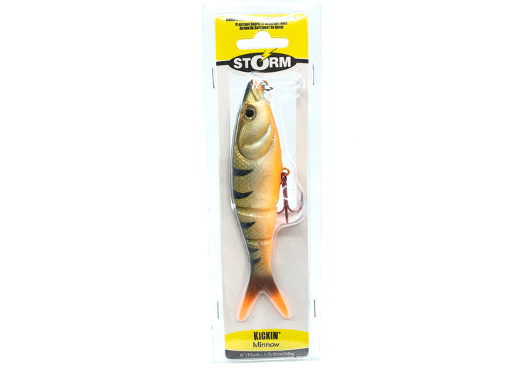Storm Kickin' Minnow 06 Perch Color New on Card