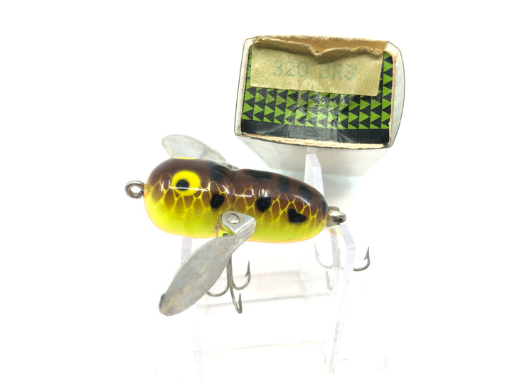 Heddon Tiny Crazy Crawler 320 BRS Brown Crawdad Color with Box