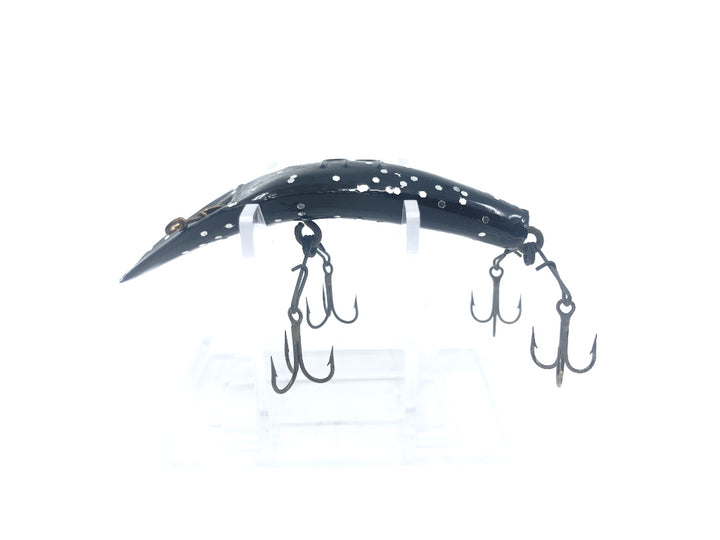 Helin Flatfish LU Black with Silver Sparkles