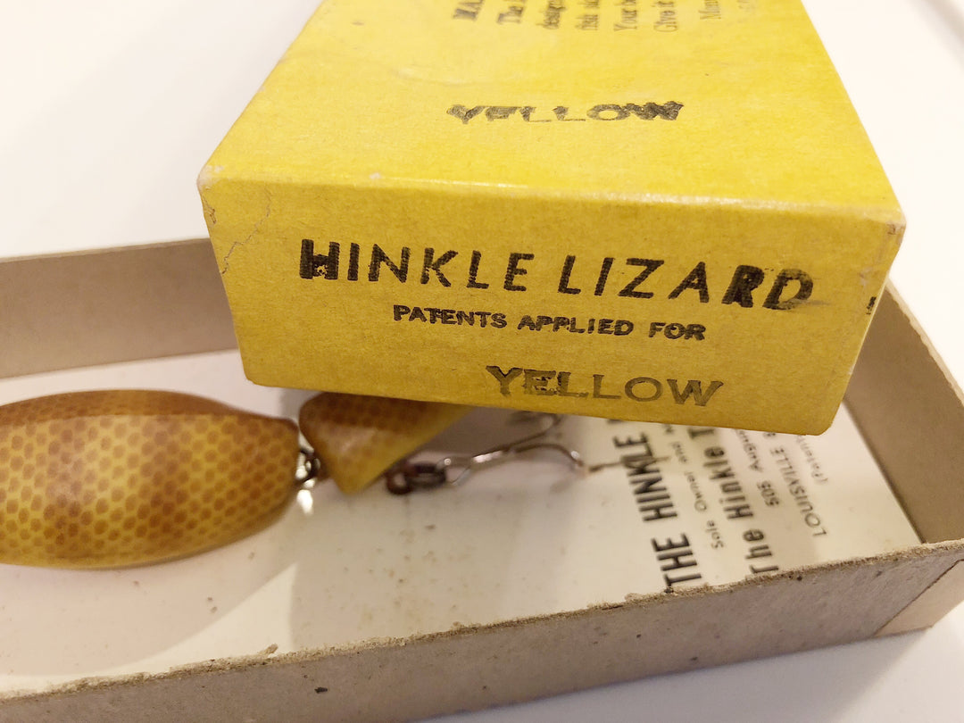 Hinkle Lizard Yellow Color with Correct Box