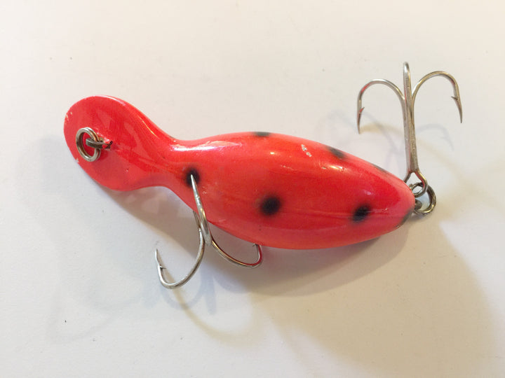 Heddon Magnum Tadpolly Orange with Black Dots