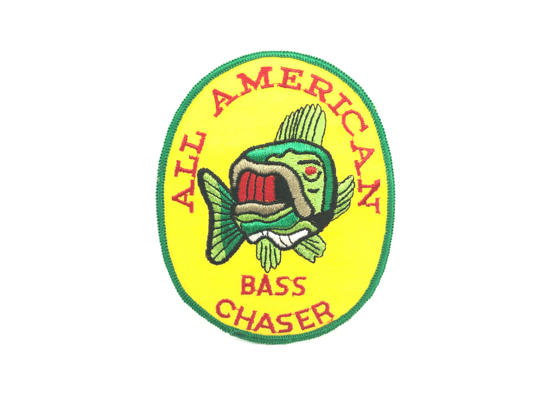 All American Bass Chaser Fishing Patch