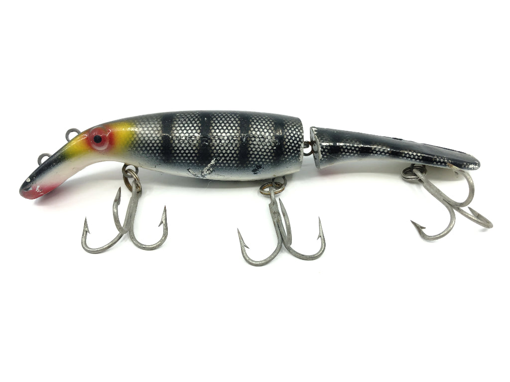 Drifter Tackle The Believer 8" Jointed Musky Lure Color 08 Black Sucker