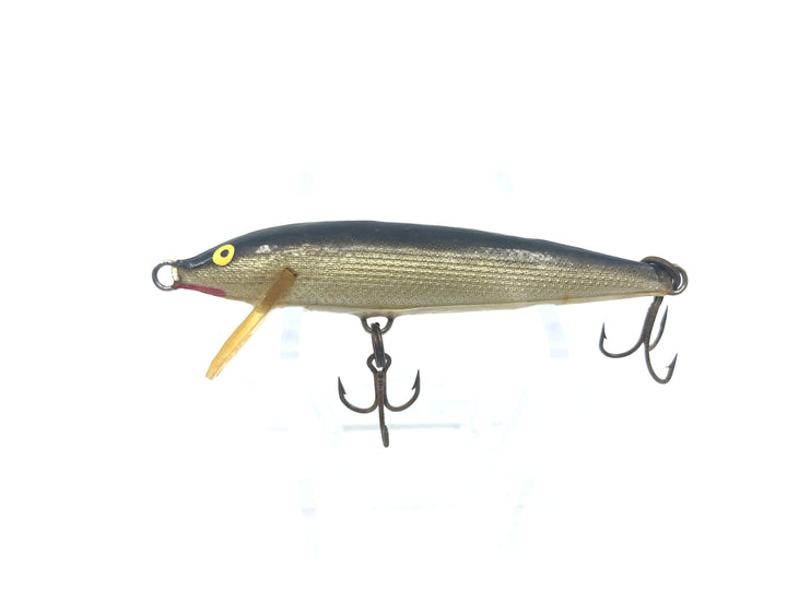 Original Rapala Floater Black and Silver Minnow