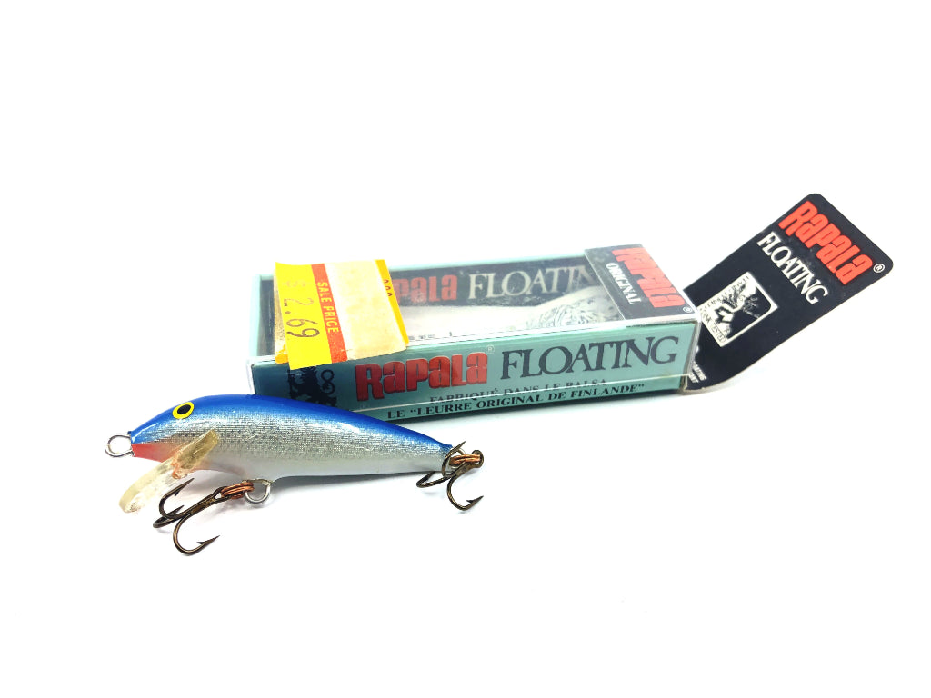 Original Rapala Floater 5B Sinnen Blue Color