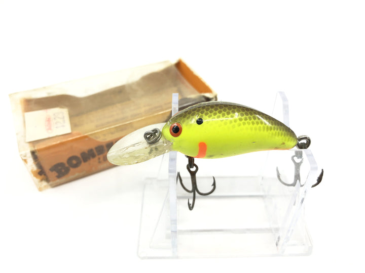 Bomber Model A with Box Chartreuse Minnow