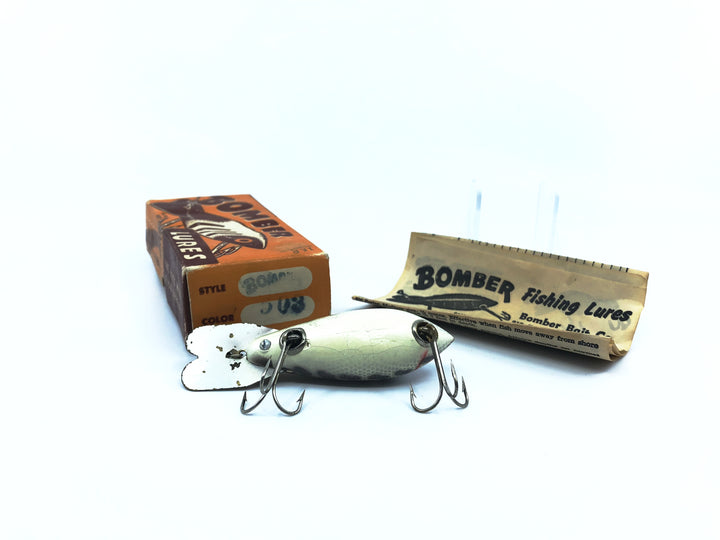 Vintage Wooden Bomber 503 Grey Scale Color with Older Two Piece Box