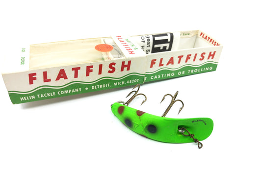 Helin Flatfish X4 GFL Green Fluroescent Color NIB