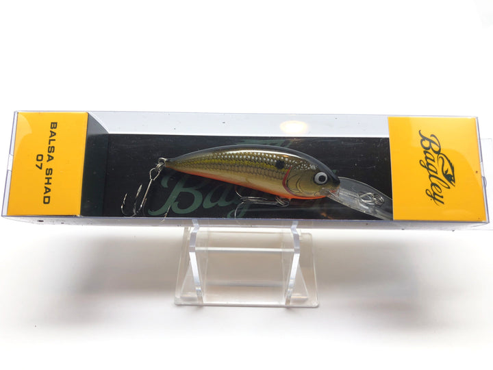 Bagley Balsa Shad 07 BS07-GSD Gold Shad Color New in Box OLD STOCK