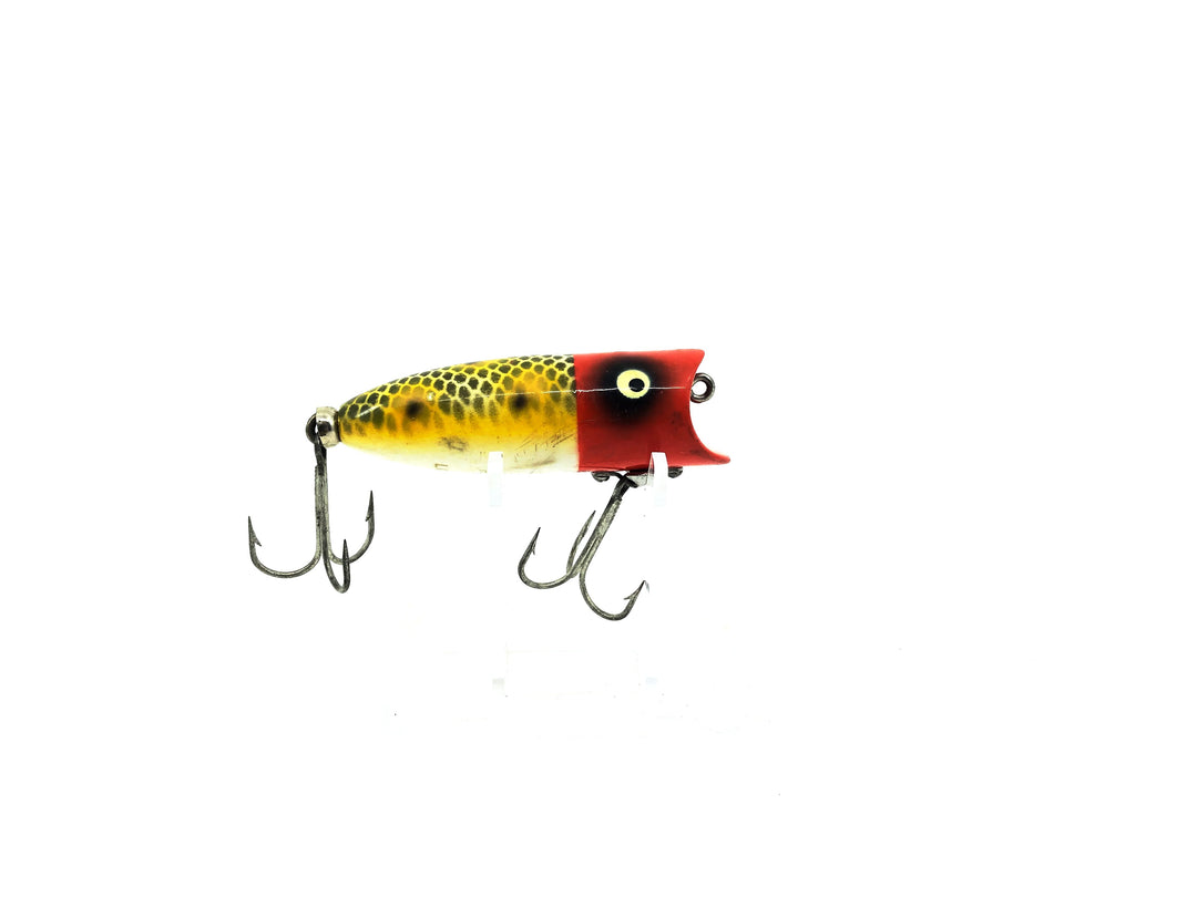 Heddon Baby Lucky 13 JRH Frog Scale/Red Head Color