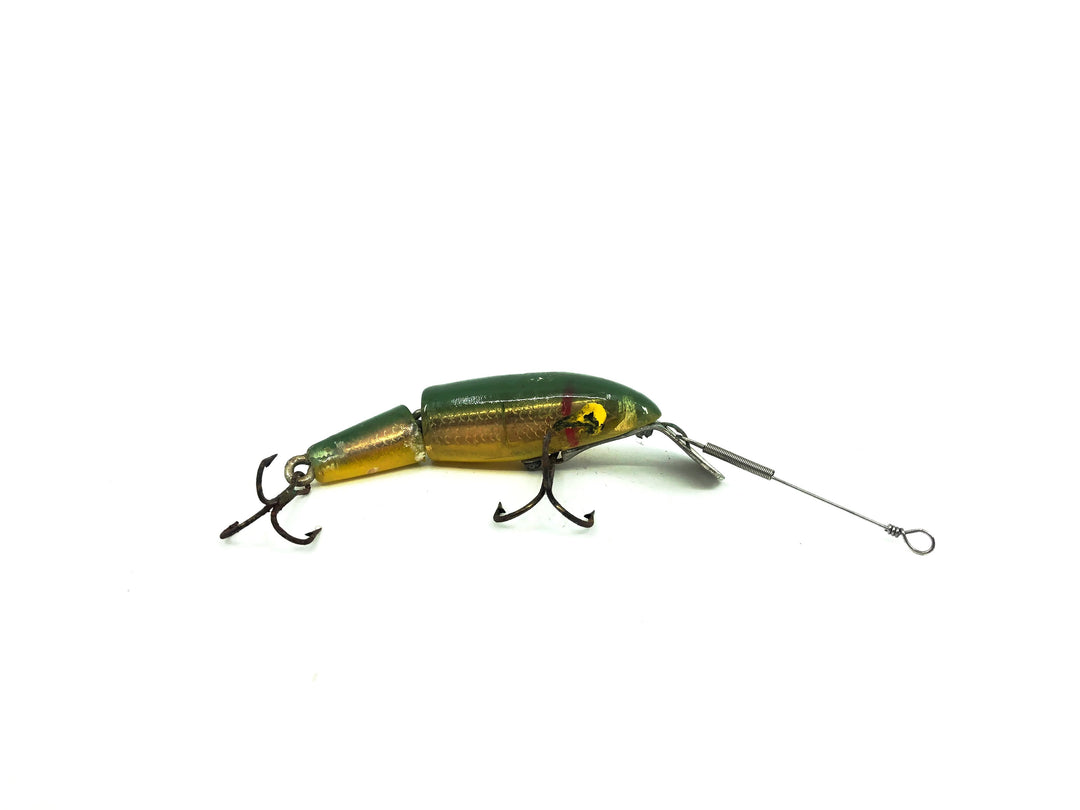 Cisco Kid Vintage Jointed Lure Green Shad Color