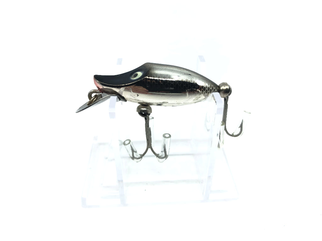 Heddon Tiny River Runt 350 NBL Black Shiner or Nickel Black Chrome Color