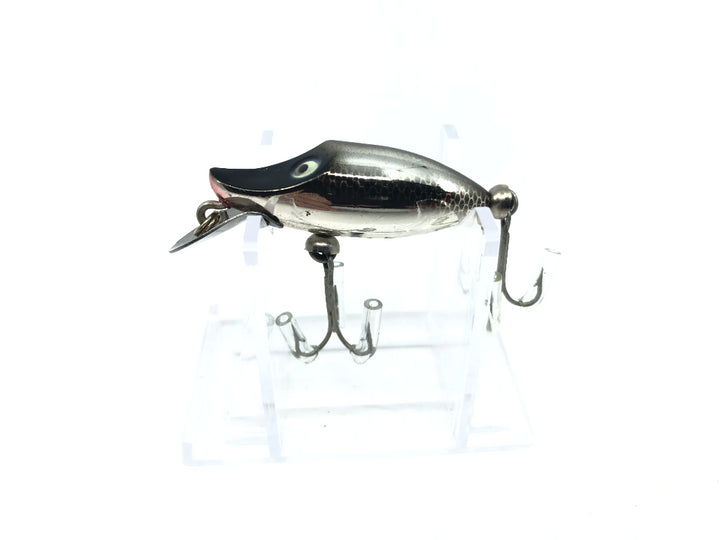 Heddon Tiny River Runt 350 NBL Black Shiner or Nickel Black Chrome Color