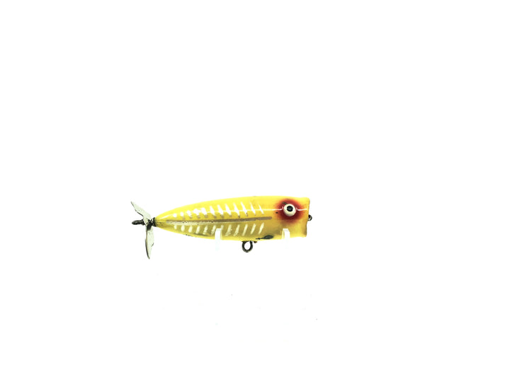 Burke Flex Plug Pop Top (XRY) Yellow Shore Color