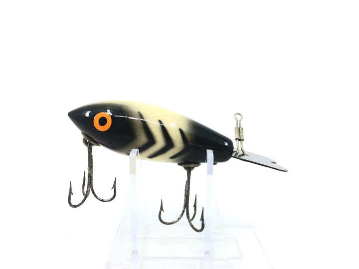 Wooden Bomber 500 Series 506 White/ Black Ribs Color