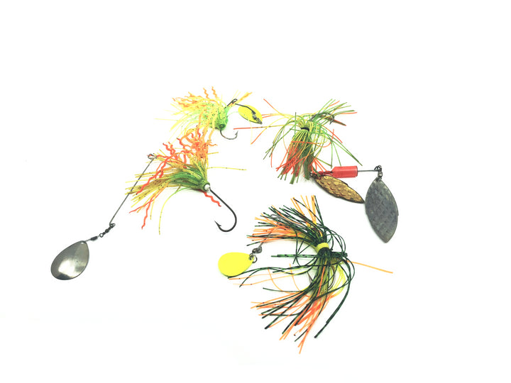 Assorted Tandem Spinnerbait 4 Pack