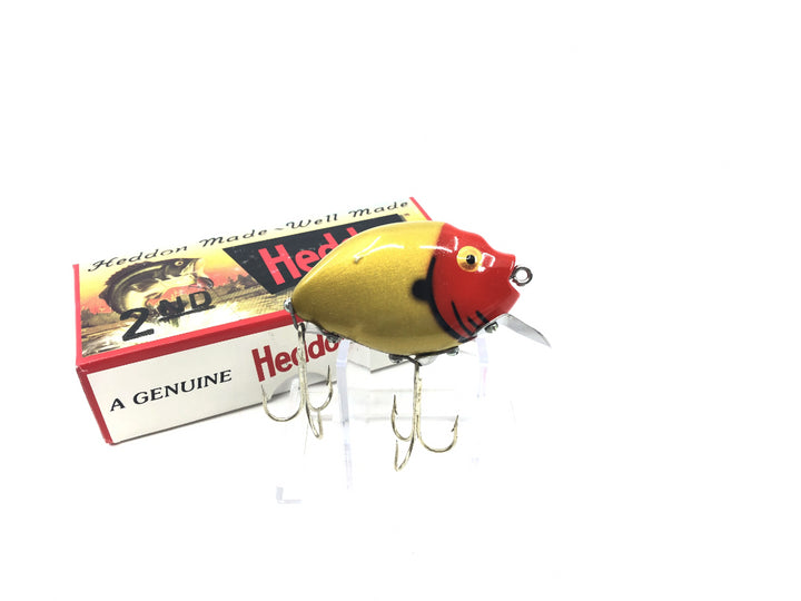 Heddon 9630 2nd Punkinseed X9630GDRH Gold Red Head Color New in Box