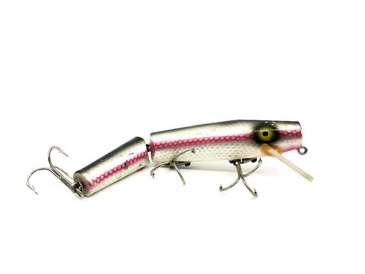 Wiley Jointed 6" Musky Killer in Silver Shiner Color