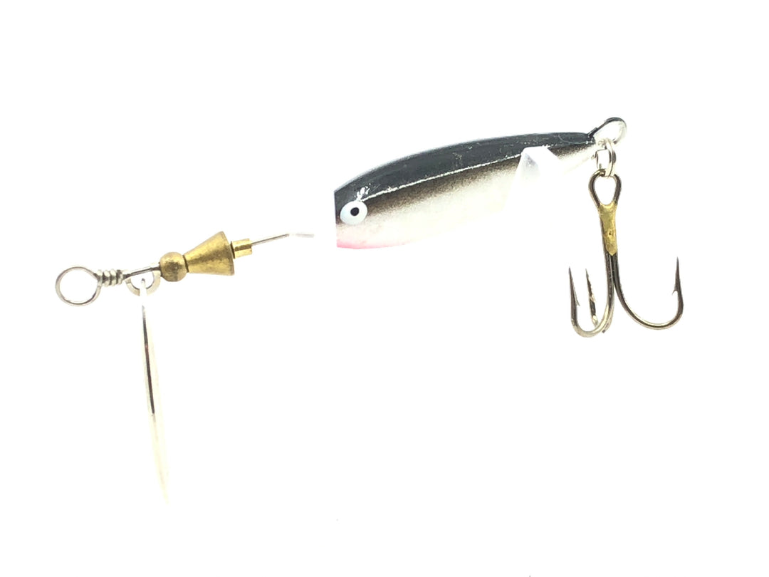 Finspin Spinner Bait Black and White