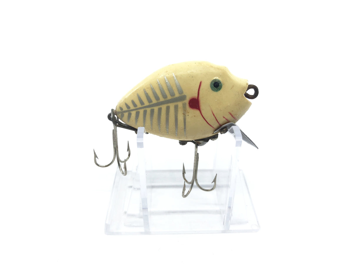 Esca Originale Heddon Punkinseed Serie 9630 Colore Bianco WYRG - Nuova Con Scatola - Foto 3