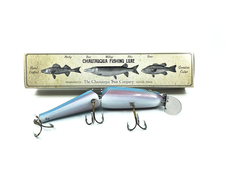 Jointed Chautauqua 8" Minnow Musky Cotton Candy Custom Color