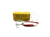 Satan Tandem Spoon, White/Red Color with Box