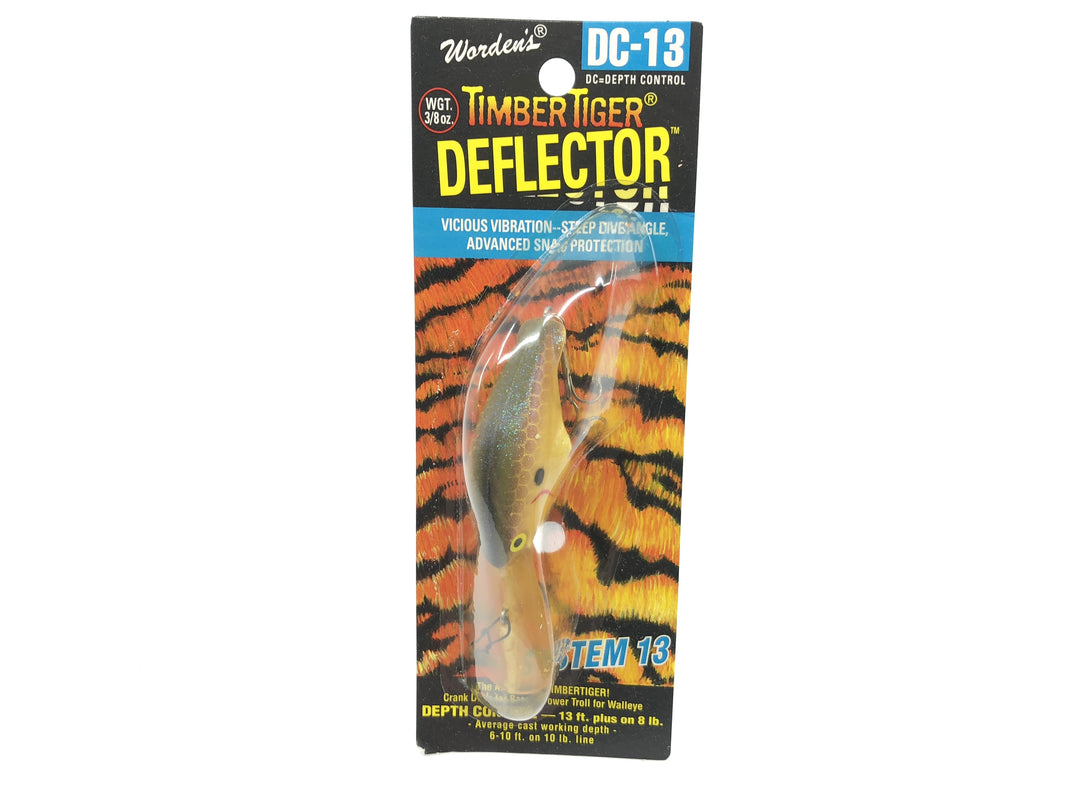 Worden Timber Tiger Deflector DC-13 Color 266 Purple Pearl Shad