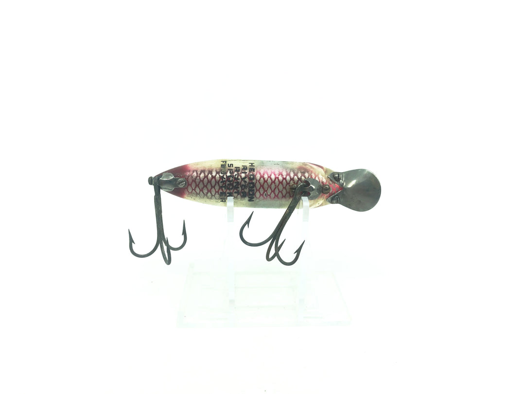 Heddon River Runt Spook Floater 9400 FF+SR, Fish Flash/Red Scale Color