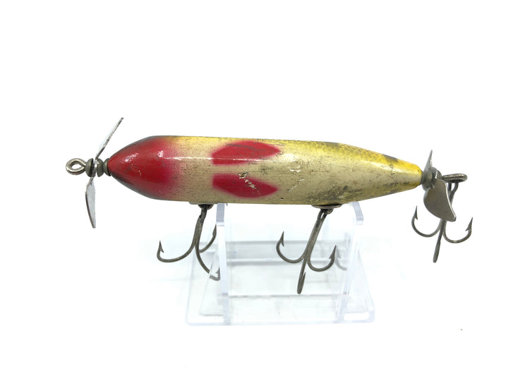 Creek Chub 1500 Injured Minnow in Perch Color 1501 Lure Tack Eyes
