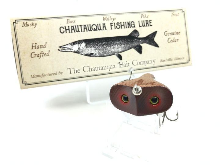 Chautauqua Custom Vacuum Bait in Red Perch Color