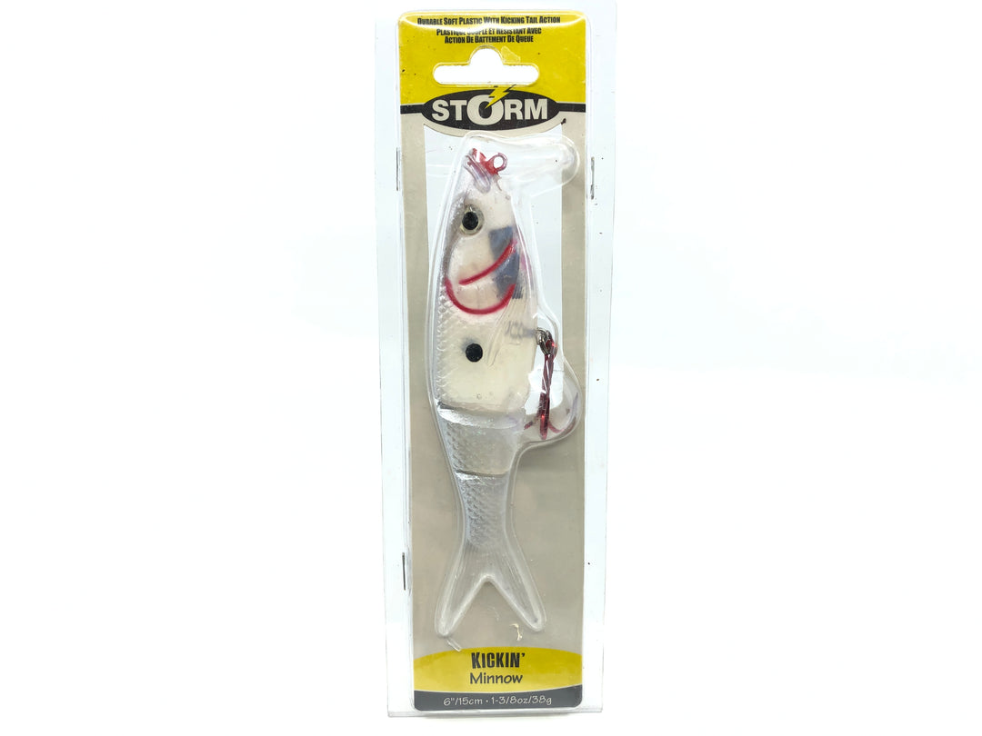 Storm Kickin' Minnow 06 Pearl Color New on Card