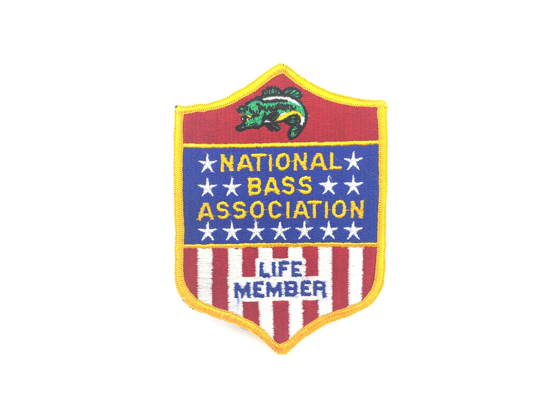 National Bass Association Life Member Fishing Patch