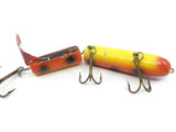 Hi-Fin Teasertail Musky Lure in Orange and Black Color