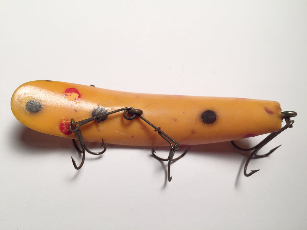 Helin Flatfish T4 Orange with Black and Red Spots