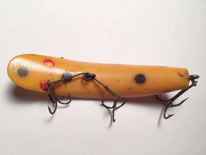 Helin Flatfish T4 Orange with Black and Red Spots