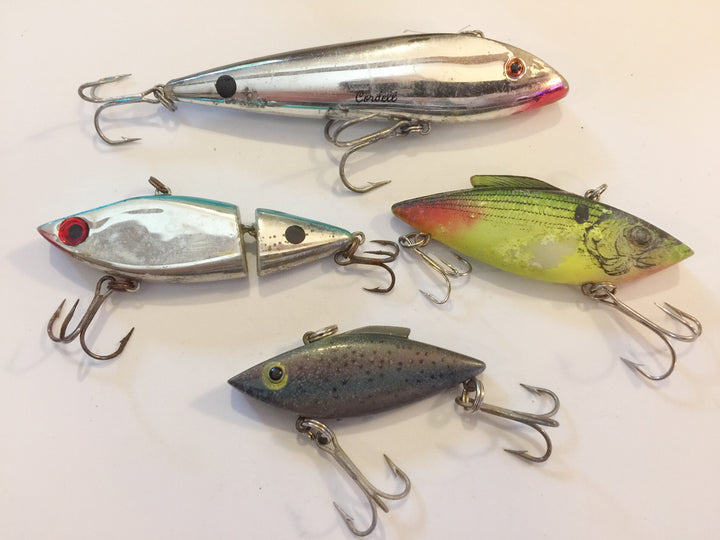 Rat-L-Trap / Spot Type Grab Bag Lot of 4!